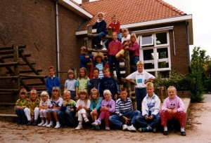 F553 1989-1990 Groep 3-4 juf Van Muijen